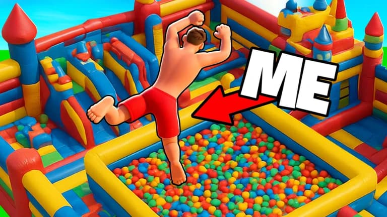 Bouncy Castle Jump Obby